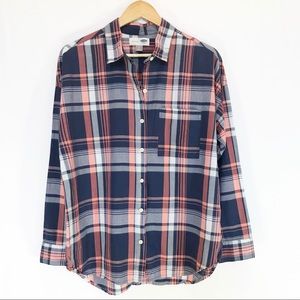 Old Navy Women’s Boyfriend Button Down Size Small